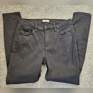 Kensie Black Skinny Jeans Stiff Stretch Size 8